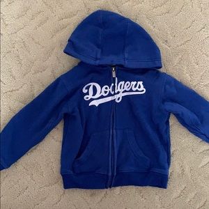 3t kids Dodgers zip up Hoodie